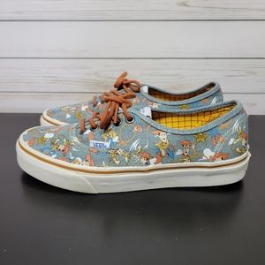Limited Edition Vans x Disney Pixar Toy Story Authentic Woody Sneakers